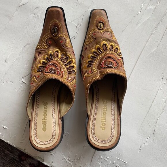 Women's Western Wedge Slip Ons Size 8 - Picture 2 of 5